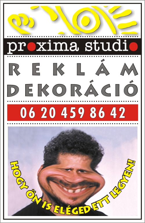 PROXIMA Studio REKLÁM-DEKORÁCIÓ